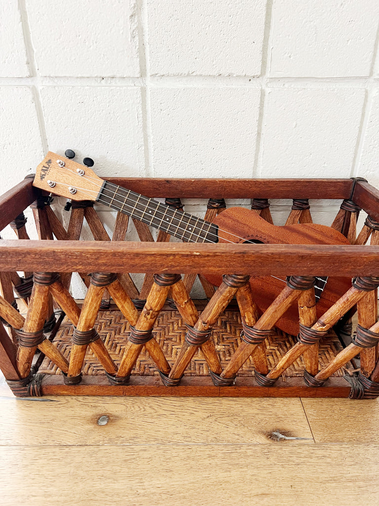 Indonesian Rattan Storage Basket