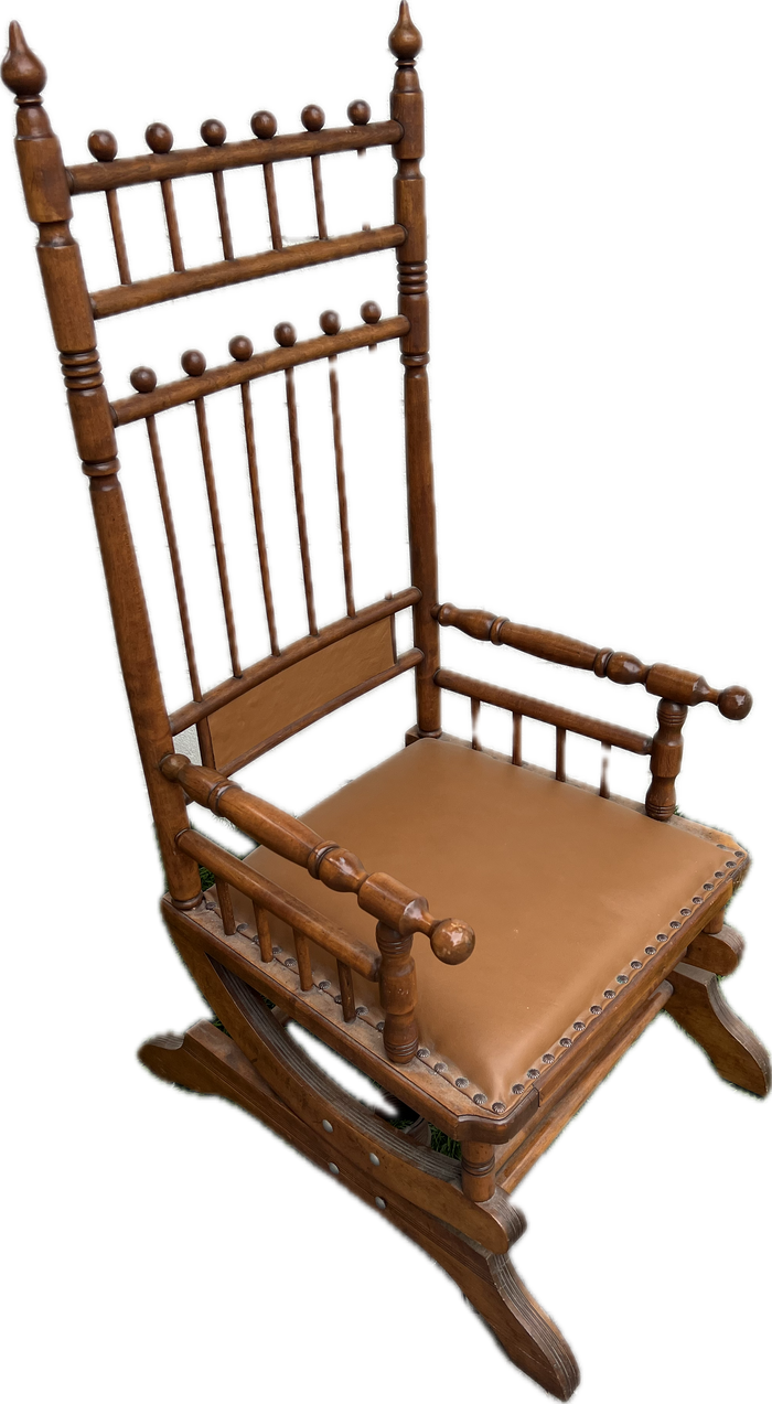 Vintage Platform Rocker Glider