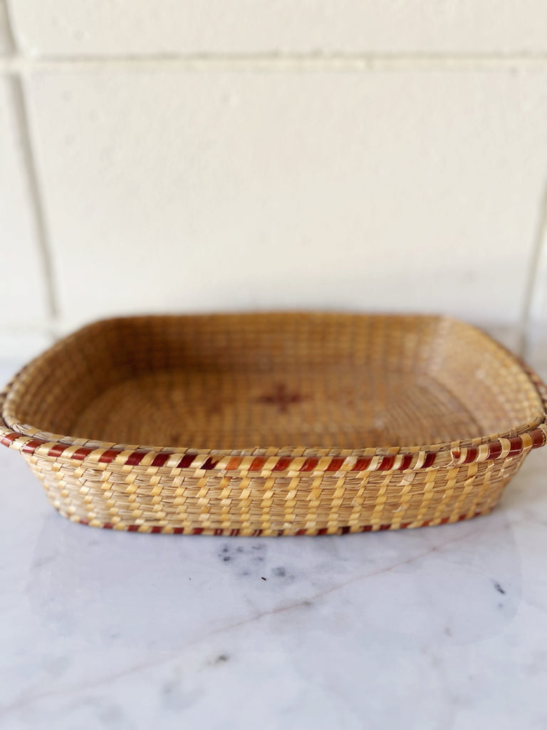 Woven Basket Tray