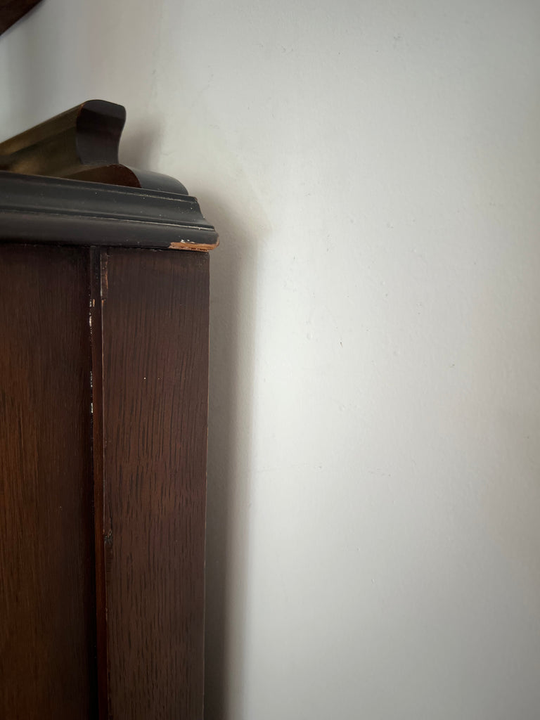 Antique Curio Display Armoire Cabinet