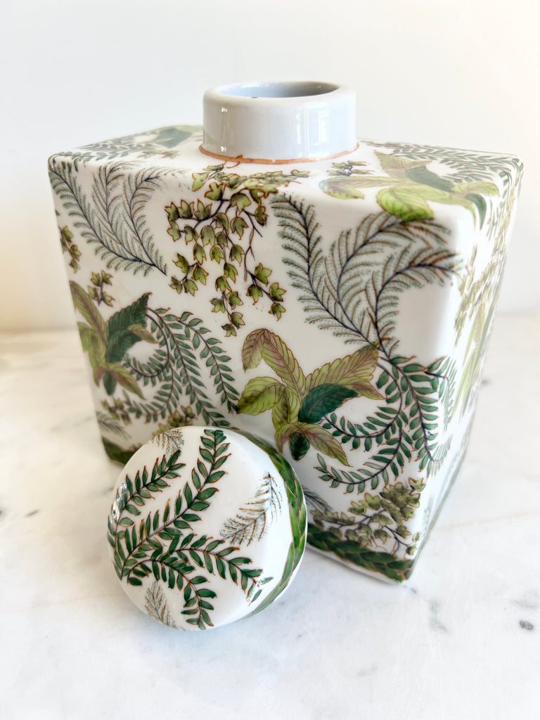 Porcelain Fernware Decor Set