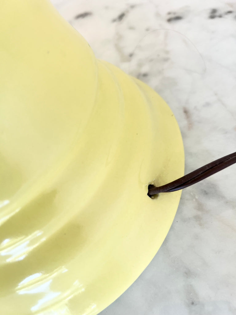 Yellow Ceramic Table Lamp