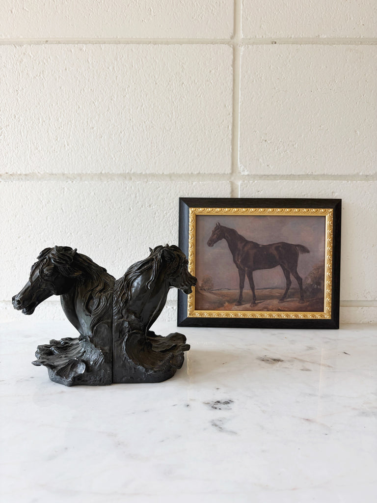 Equestrian Bookends Pair