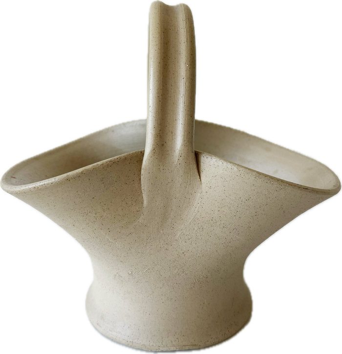 Stoneware Pottery Posy Basket