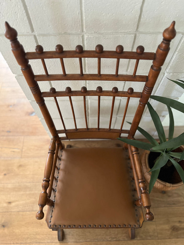 Vintage Platform Rocker Glider