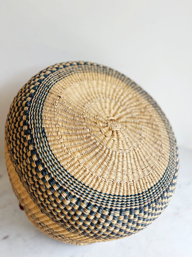 Handwoven Large Market Basket