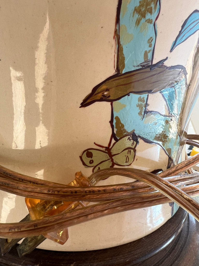 Ginger Jar Floral Table Lamp