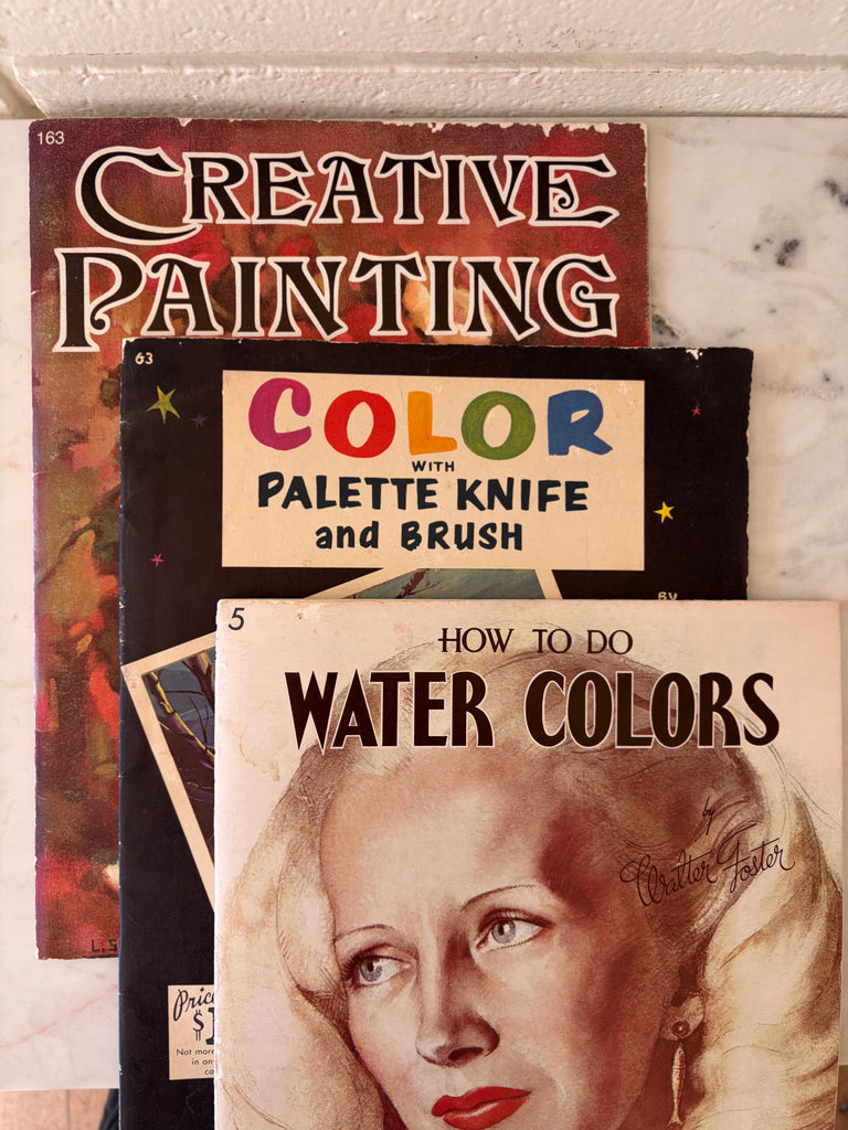 Vintage Art Instruction Book Set Published by Walter T. Foster
