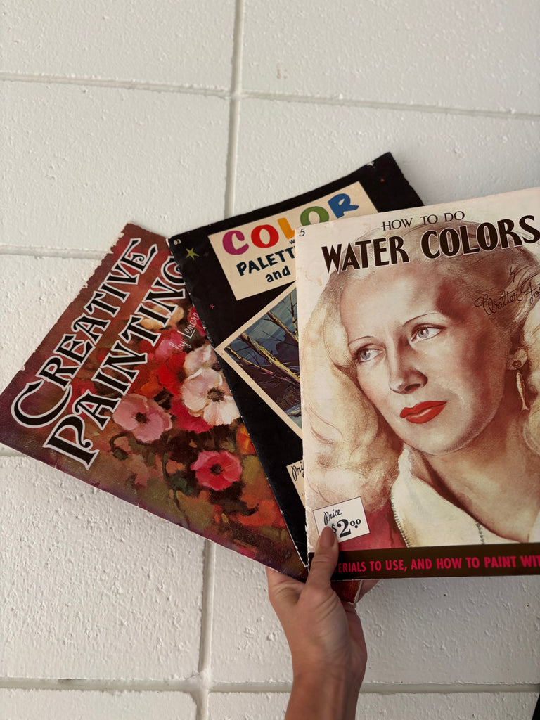 Vintage Art Instruction Book Set Published by Walter T. Foster