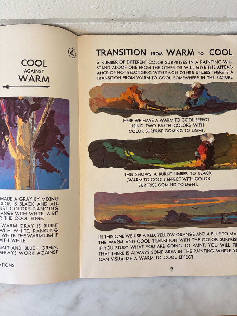 Vintage Art Instruction Book Set Published by Walter T. Foster