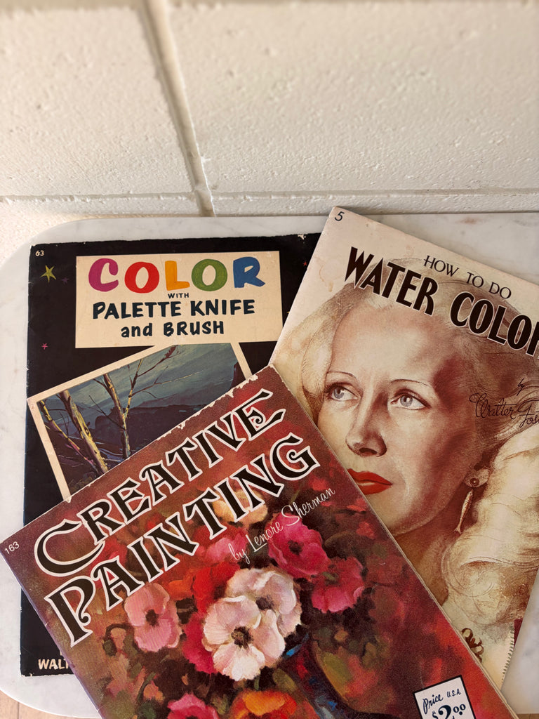 Vintage Art Instruction Book Set Published by Walter T. Foster