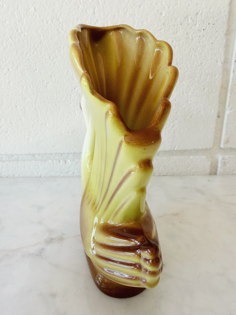 Vintage Ceramic Swan Vase