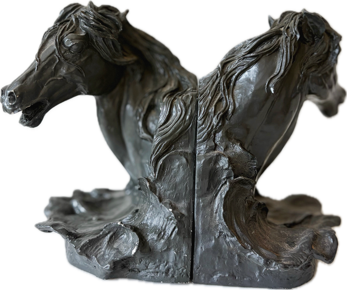 Equestrian Bookends Pair