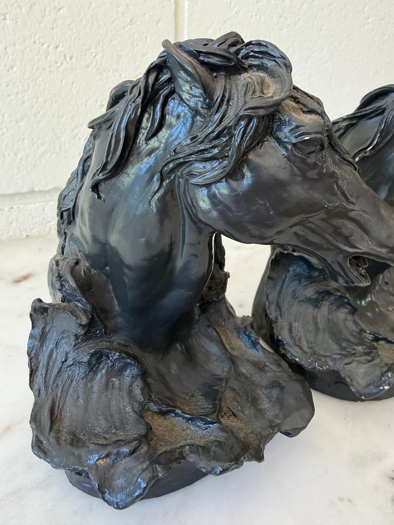 Equestrian Bookends Pair
