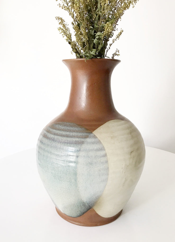 Mid-century pottery vase