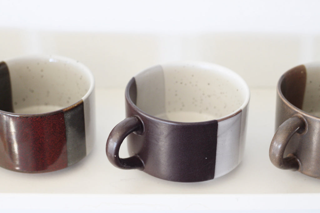 Stacking Stoneware Mug Set (3)
