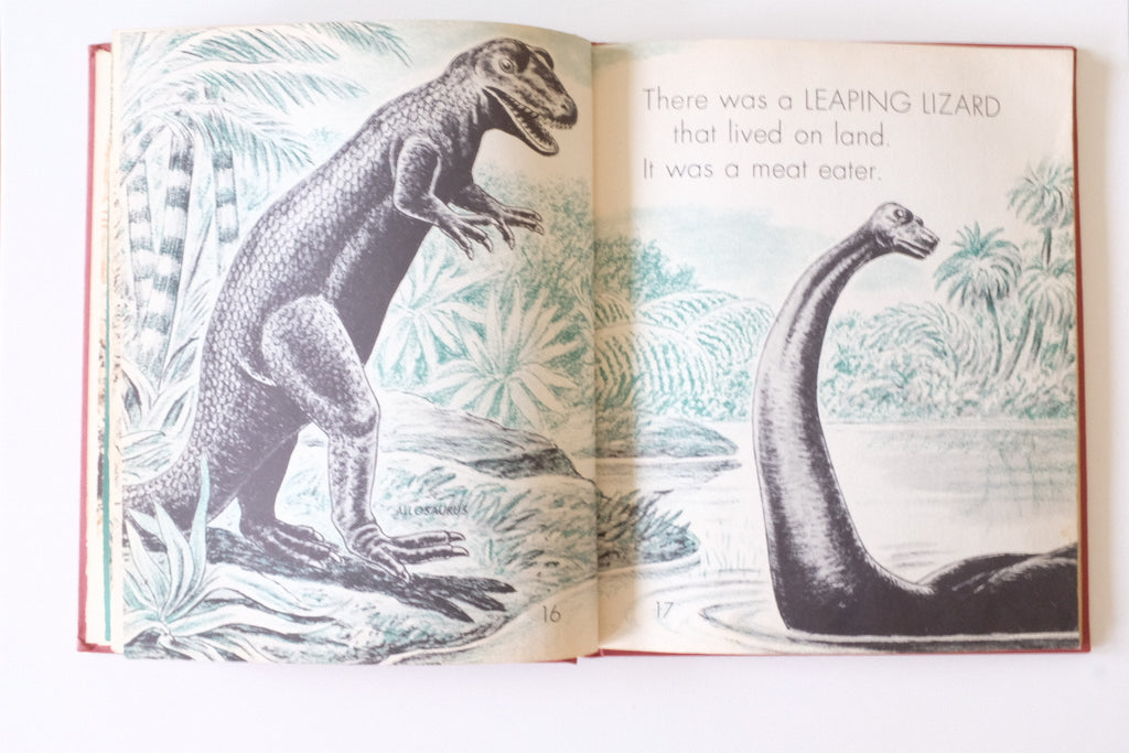 "The True Book of Dinosaurs" by Mary Lou Clark Hardcover