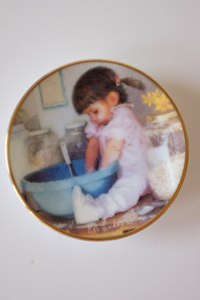 "Cookies for Daddy" Porcelain display dish